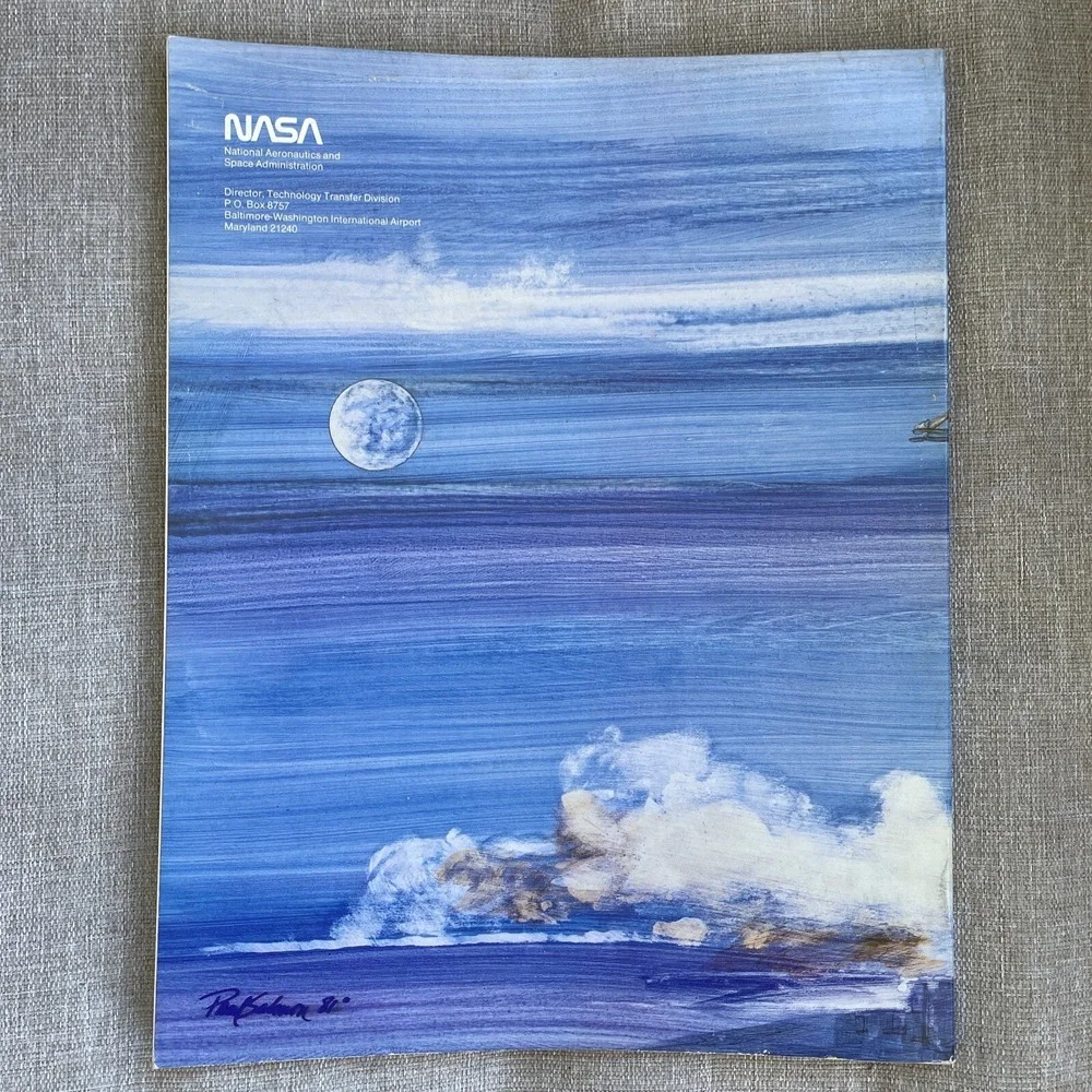 Vintage NASA Spinoff 1981 Annual Report Magazine Kennedy Space Center Booklet